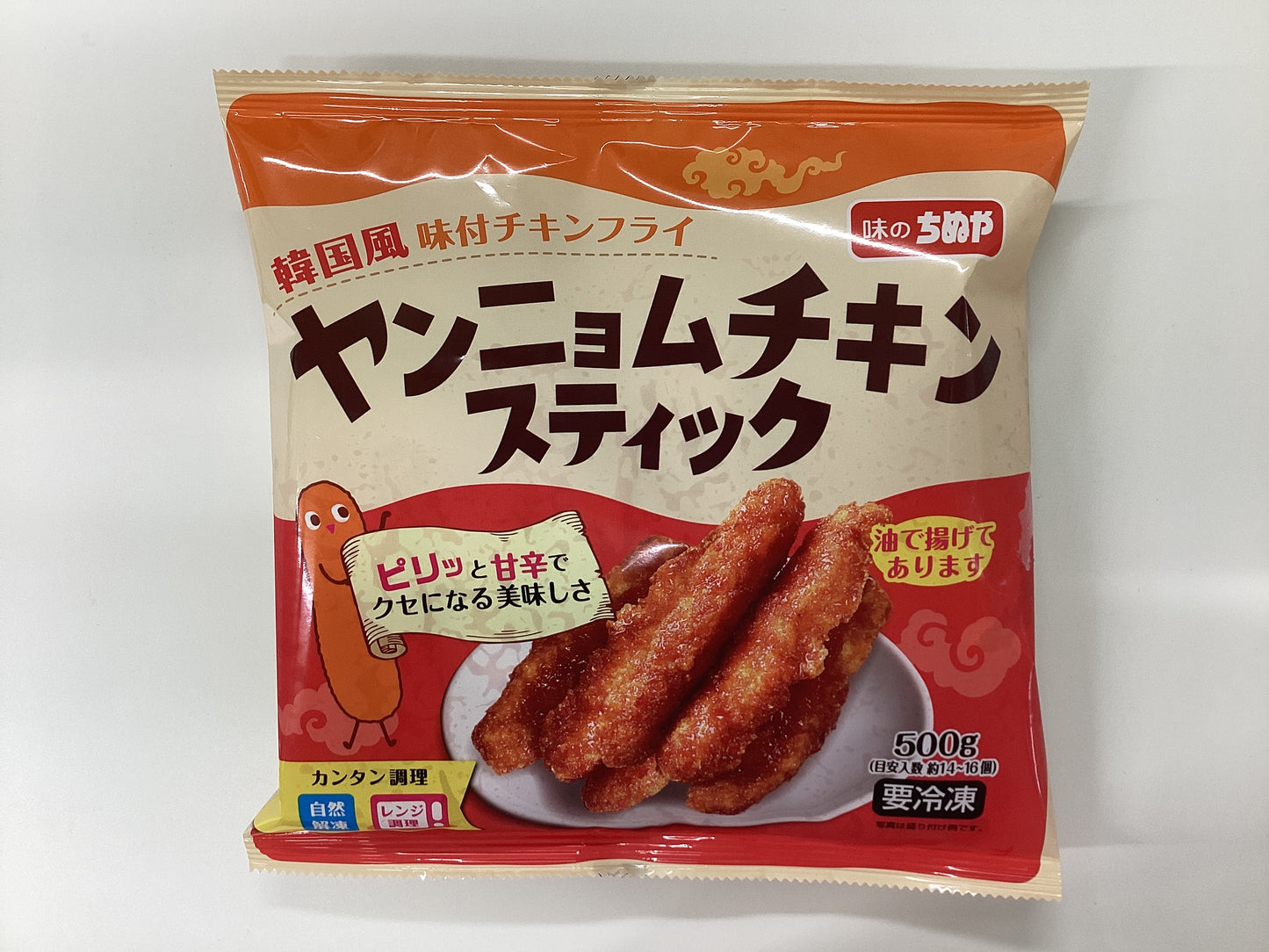 ヤンニョムチキンスティック 500g(約14~16個入)×12袋