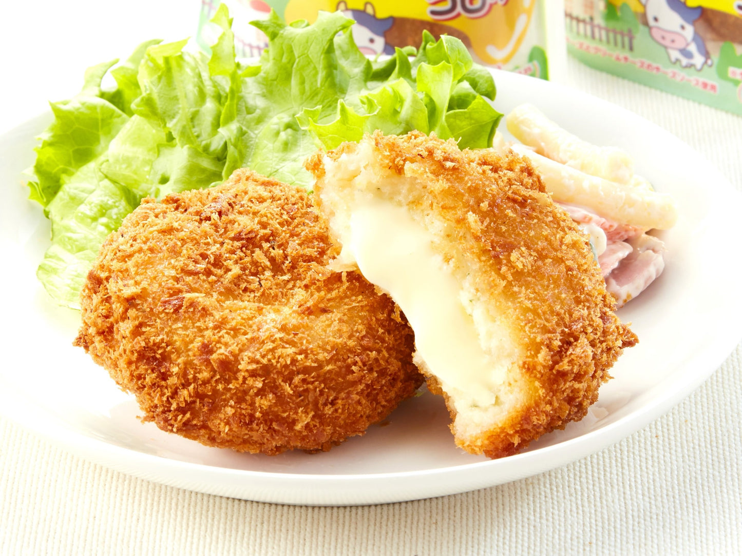 【5P】北海道産のび~るコク旨チーズのコロッケ(シール付) (80g×5個)×12袋